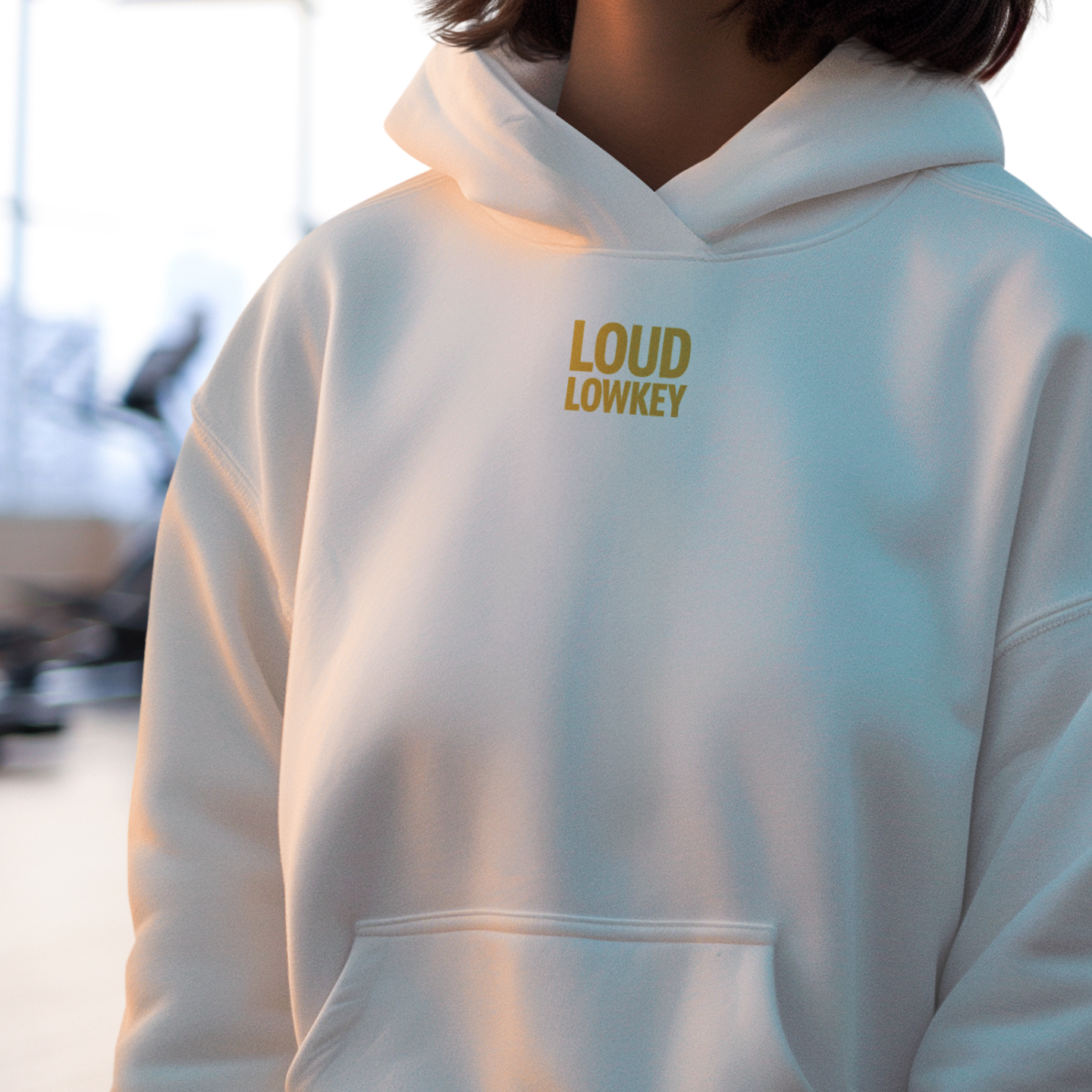 POWER IN PEACE - Ladies Boxcut Hoodie | Loud