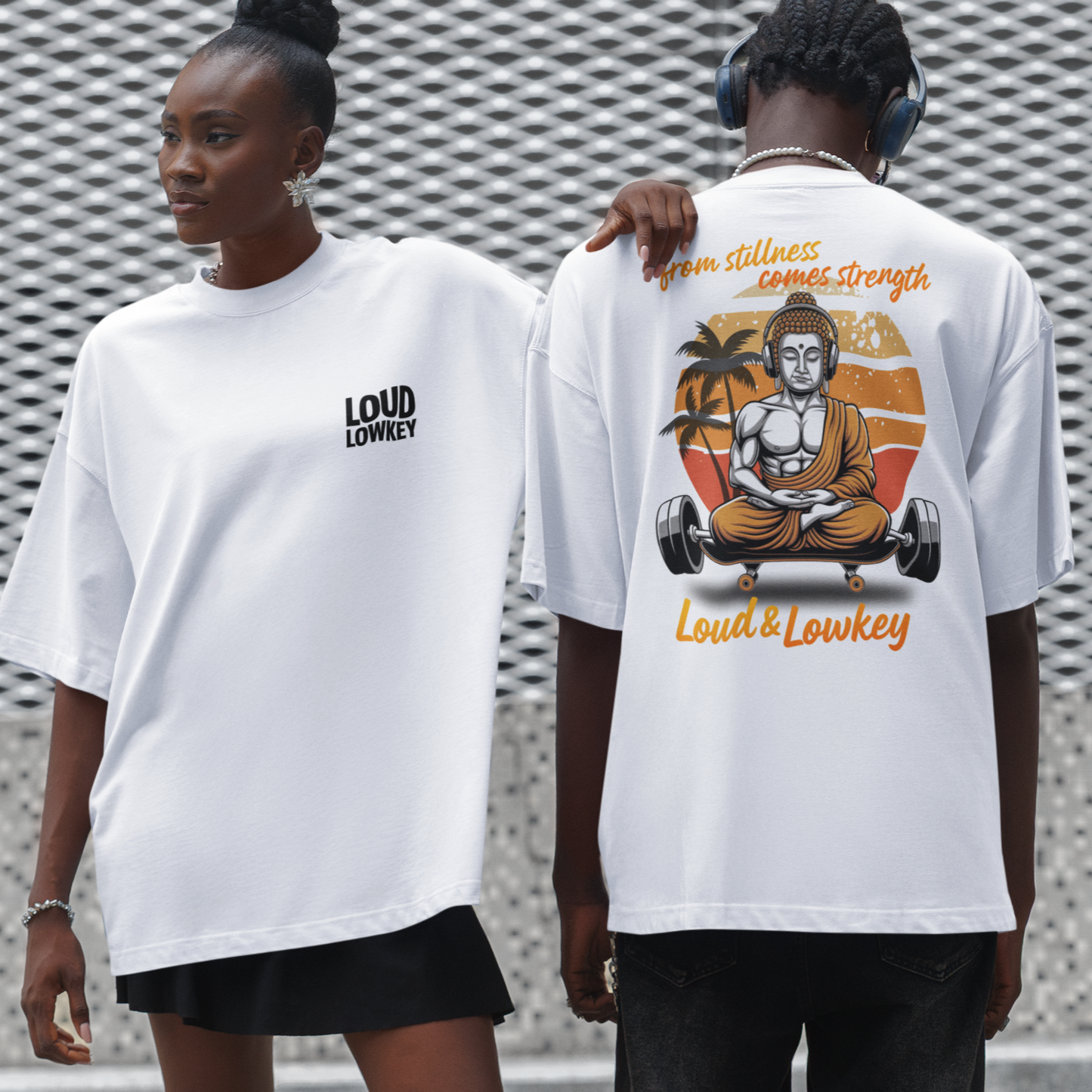 BUDDHA MONK - Oversized Gym Shirt | Loud