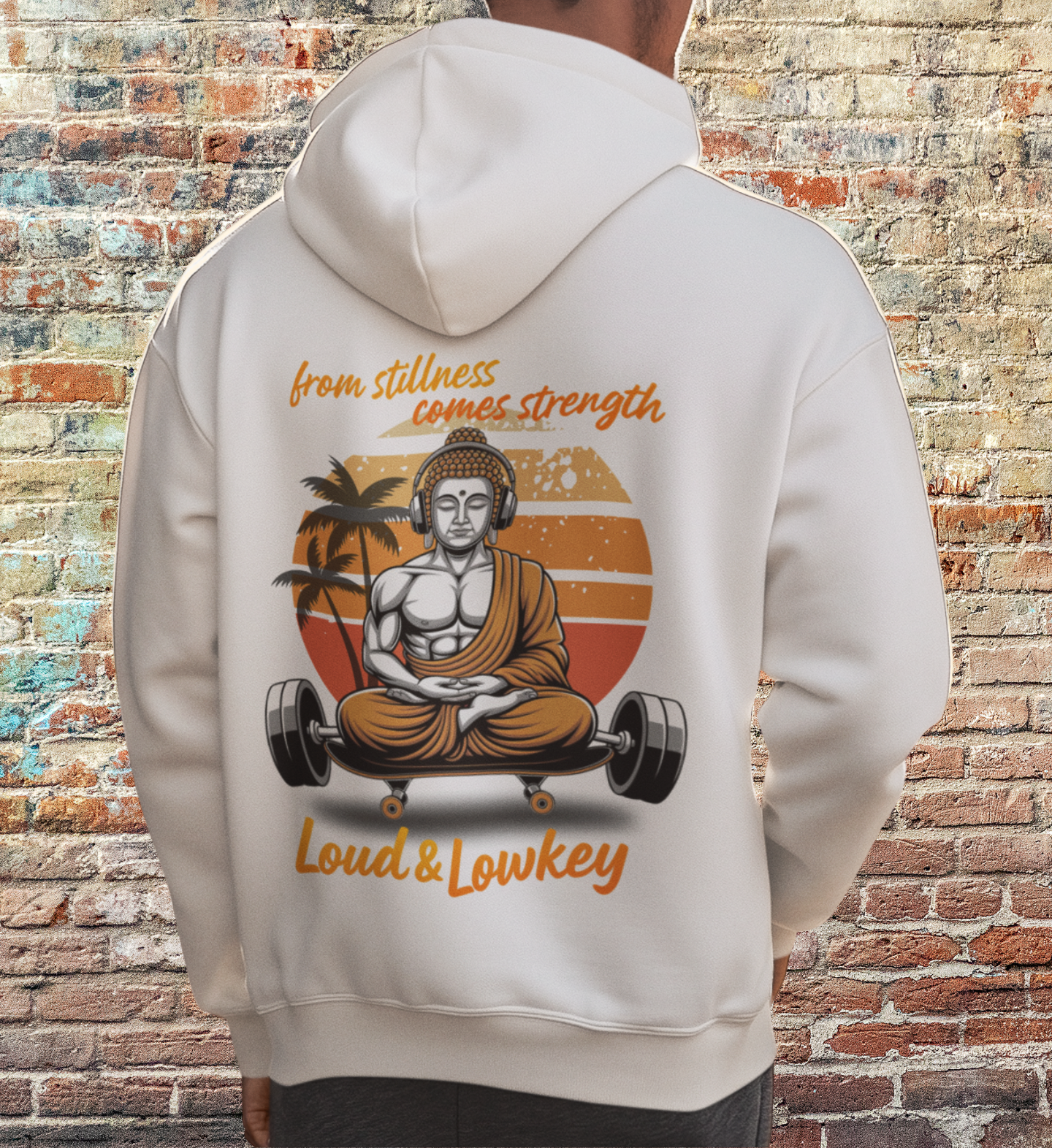 BUDDHA MONK - Fluffy Boxcut Hoodie | Loud