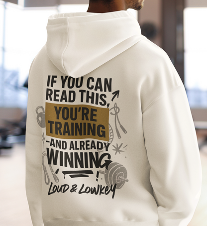 YOU'RE WINNING - Fluffy Boxcut Hoodie | Loud