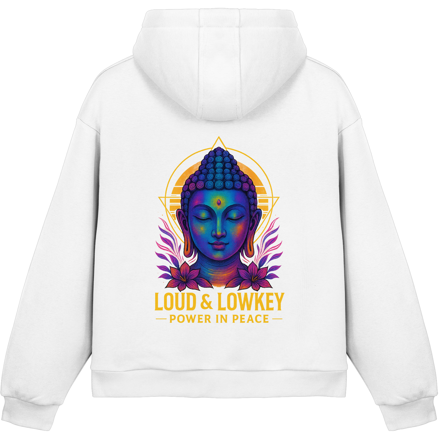 POWER IN PEACE - Ladies Boxcut Hoodie | Loud