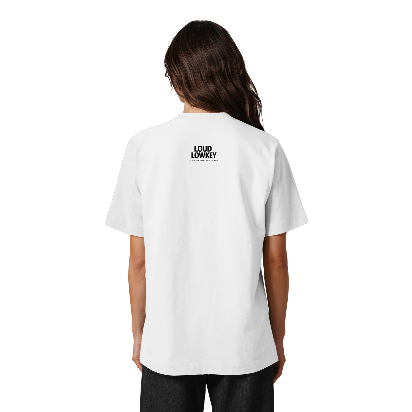 BLACK LOGO - Heavy Oversized Shirt | Lowkey