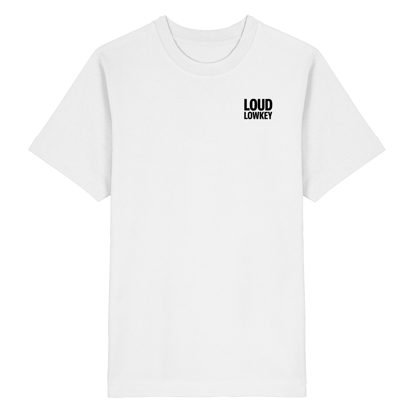 BLACK LOGO - Heavy Oversized Shirt | Lowkey